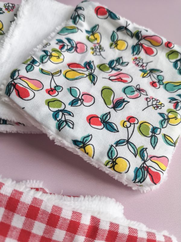 lingettes lavables - lot de 5 lingettes – Image 2