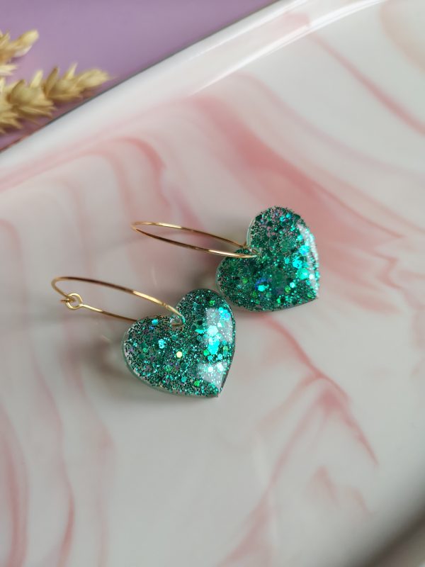 Pampilles Sweet - grosses paillettes vertes – Image 3