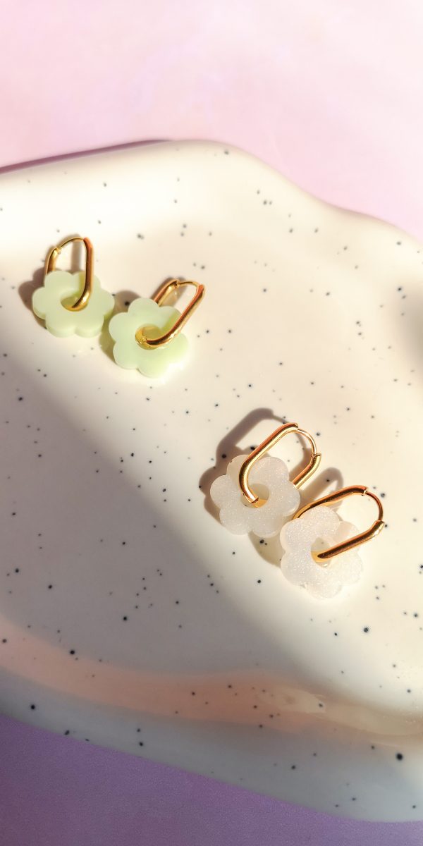Boucles d'oreilles Sakura - amande – Image 2