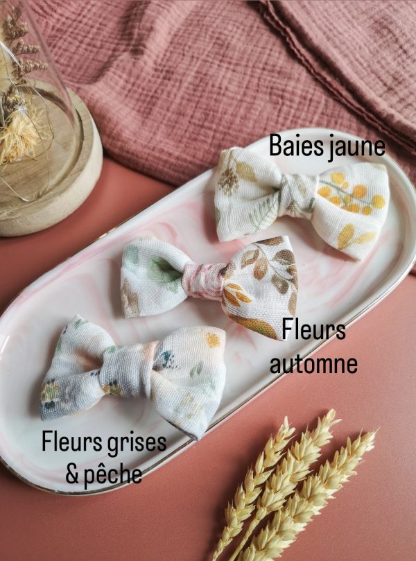 Nœud fleuri - coton – Image 2