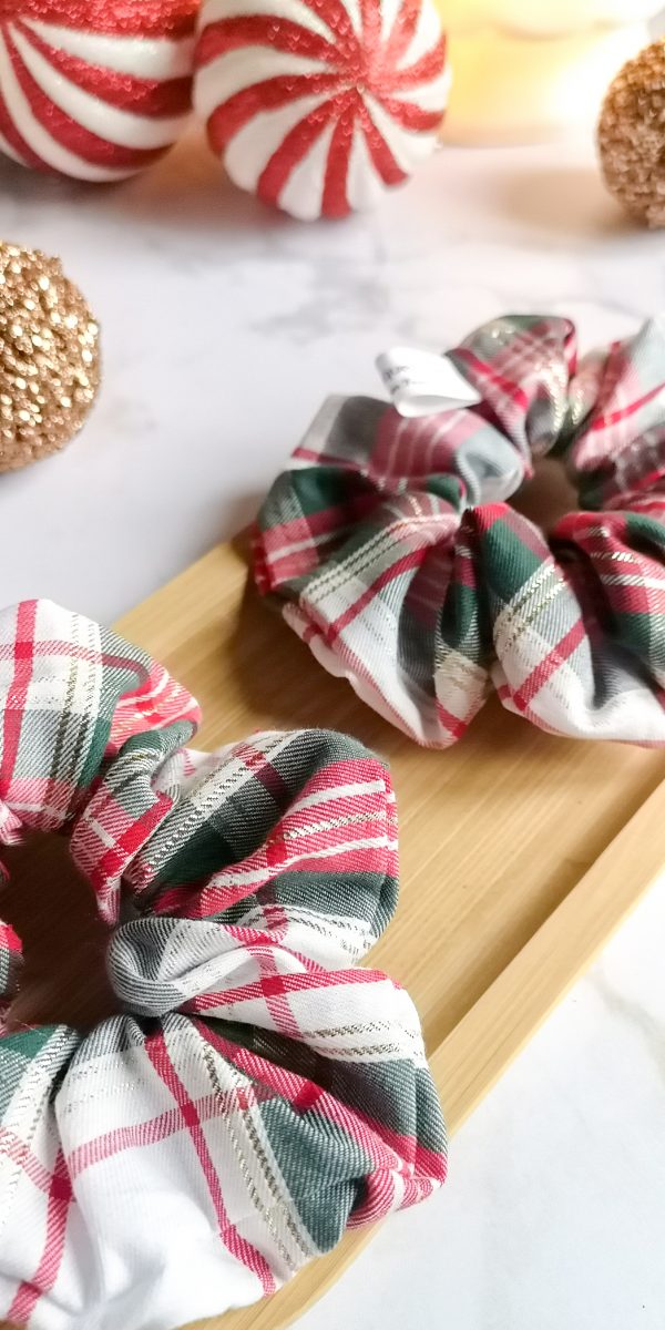 Mini chouchou tartan