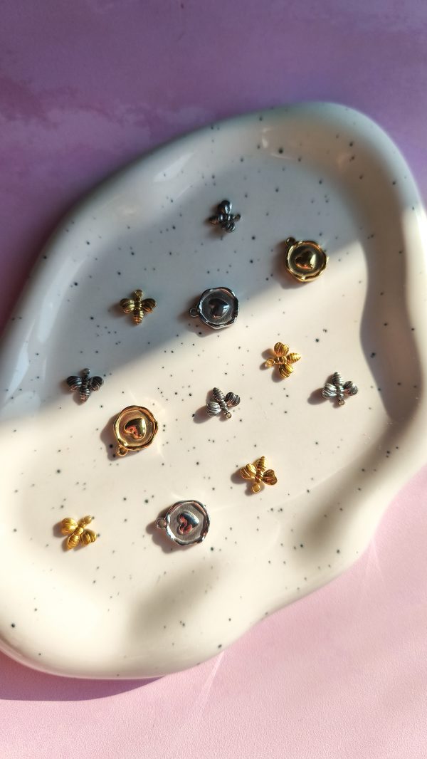 charm's cœur- acier inoxydable – Image 5