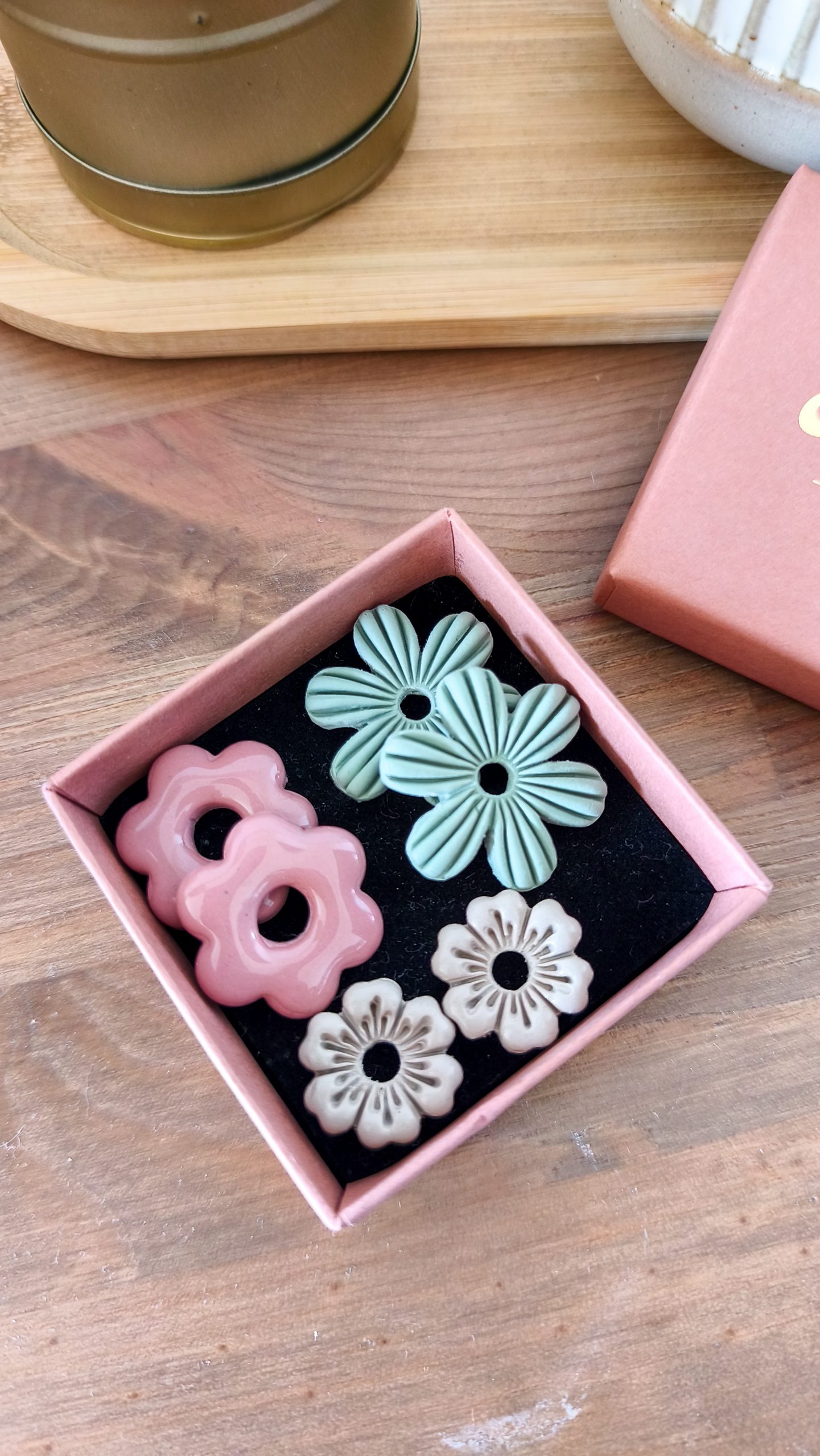 Pampilles fleur vert sauge – Image 2